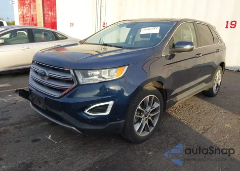 2017 Ford Edge Titanium из США, поврежденный, VIN 2FMPK4K9XHBB69279